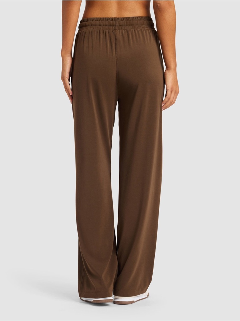 NWOT Cozy Earth Women’s Small Studio Wide Leg Pant Espresso Pants Modal Spandex - Picture 2 of 11